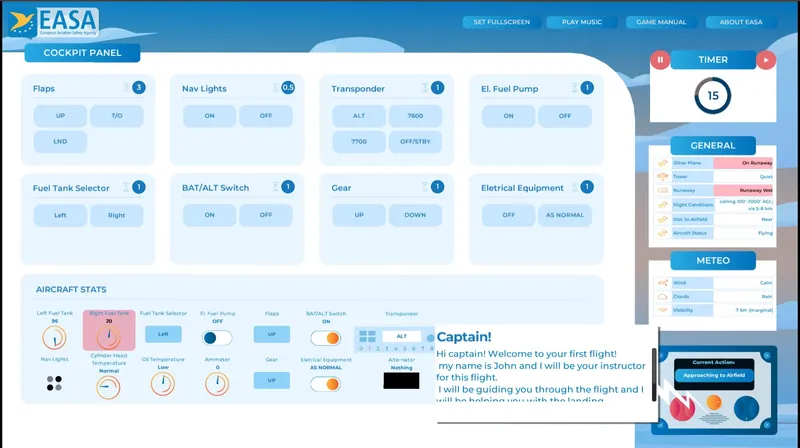 EASA - Civil Crisis Landing Simulator
